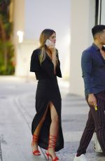 SHANNON DE LIMA Out for Dinner with a Friend in Miami Beach 0/31/2022