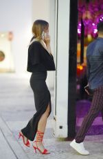 SHANNON DE LIMA Out for Dinner with a Friend in Miami Beach 0/31/2022
