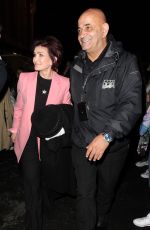 SHARON OSBOURNE Leaves Jeff Beck and Johnny Depp Concert in London 05/30/2022