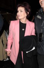 SHARON OSBOURNE Leaves Jeff Beck and Johnny Depp Concert in London 05/30/2022