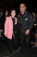 SHARON OSBOURNE Leaves Jeff Beck and Johnny Depp Concert in London 05/30/2022