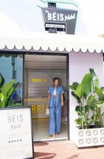 SHAY MITCHELL at Beis Motel Pop-up at The Grove in Los Angeles 06/04/2022