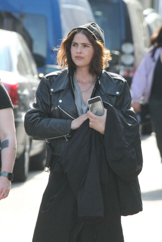 SHELLEY HENNIG Out Filming in Ireland 06/23/2022