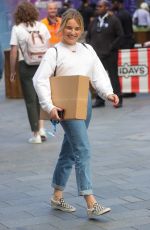 SIAN WELBY Arrives at Global Studios in London 06/10/2022
