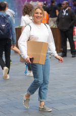 SIAN WELBY Arrives at Global Studios in London 06/10/2022