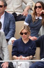 SIENNA MILLER and Oli Green at French Open 2022 at Roland Garros in Paris 06/05/2022