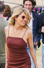SIENNA MILLER Out and About at Glastonbury Festival 06/24/2022