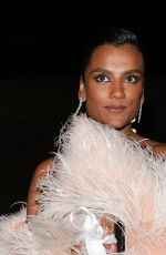 SIMONE ASHLEY Leaves Tiffany Vision and Virtuosity Exhibition in London 06/09/2022