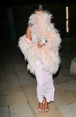 SIMONE ASHLEY Leaves Tiffany Vision and Virtuosity Exhibition in London 06/09/2022
