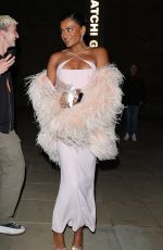 SIMONE ASHLEY Leaves Tiffany Vision and Virtuosity Exhibition in London 06/09/2022