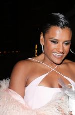 SIMONE ASHLEY Leaves Tiffany Vision and Virtuosity Exhibition in London 06/09/2022