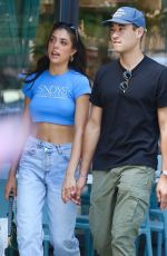 SISTINE STALLONE Out Shopping with Her Boyfriend in New York 06/19/2022