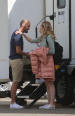 SKYLER SAMUELS on the Set of The Gabby Petito Story in Salt Lake City 06/28/2022