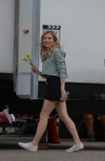 SKYLER SAMUELS on the Set of The Gabby Petito Story in Salt Lake City 06/28/2022