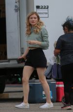 SKYLER SAMUELS on the Set of The Gabby Petito Story in Salt Lake City 06/28/2022