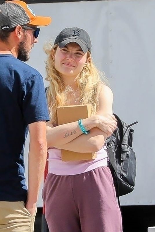 SKYLER SAMUELS on the Set of The Gabby Petito Story in Salt Lake City 06/28/2022