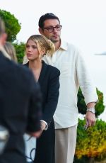 SOFIA RICHIE and Elliot Grainge Out for Lunch at Nobu in Malibu 06/29/2022