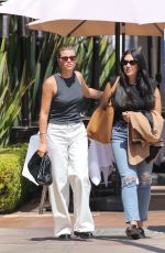 SOFIA RICHIE and Elliot Grainge Out for Lunch with F friend at Toscana in Brentwood 06/10/2022