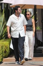 SOFIA RICHIE and Elliot Grainge Out for Lunch with F friend at Toscana in Brentwood 06/10/2022