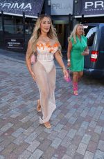 SOPHIE KASAEI Arrives at Charlotte Crosby Gender Reveal Party in Newcastle 06/19/2022