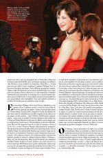 SOPHIE MARCEAU in Paris Match Magazine, France June/July 2022