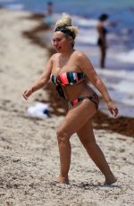 STACEY SILVA in Bikini at a Beach in Miami 06/26/2022