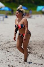 STACEY SILVA in Bikini at a Beach in Miami 06/26/2022