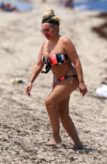 STACEY SILVA in Bikini at a Beach in Miami 06/26/2022