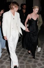 STELLA MAXWELL Leaves MontBlanc Party at Paris Fashion Week 06/22/2022