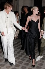 STELLA MAXWELL Leaves MontBlanc Party at Paris Fashion Week 06/22/2022