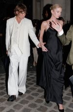 STELLA MAXWELL Leaves MontBlanc Party at Paris Fashion Week 06/22/2022