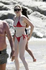 STEPHANIE PRATT in Bikini at a Beach in Mykonos 06/27/2022