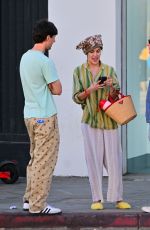TALLULAH WILLIS Heading to Watch Her Sister Scout Perform at Her Record Release Party in Los Angeles 06/26/2022