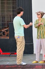 TALLULAH WILLIS Heading to Watch Her Sister Scout Perform at Her Record Release Party in Los Angeles 06/26/2022