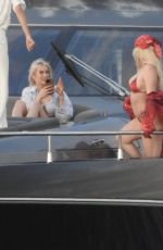 TANA MONGEAU in Bikini Celebates Her Birthday at a Yacht in Los Cabos 06/24/2022
