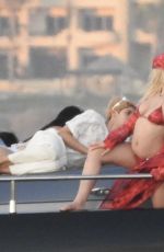 TANA MONGEAU in Bikini Celebates Her Birthday at a Yacht in Los Cabos 06/24/2022