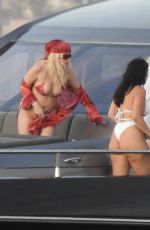TANA MONGEAU in Bikini Celebates Her Birthday at a Yacht in Los Cabos 06/24/2022