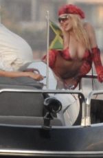 TANA MONGEAU in Bikini Celebates Her Birthday at a Yacht in Los Cabos 06/24/2022