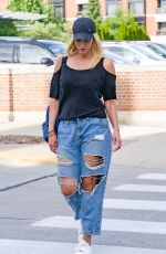 TANIA MARIE CARINGI Heading to Marc Jacobs Fashion Show in New York 06/27/2022
