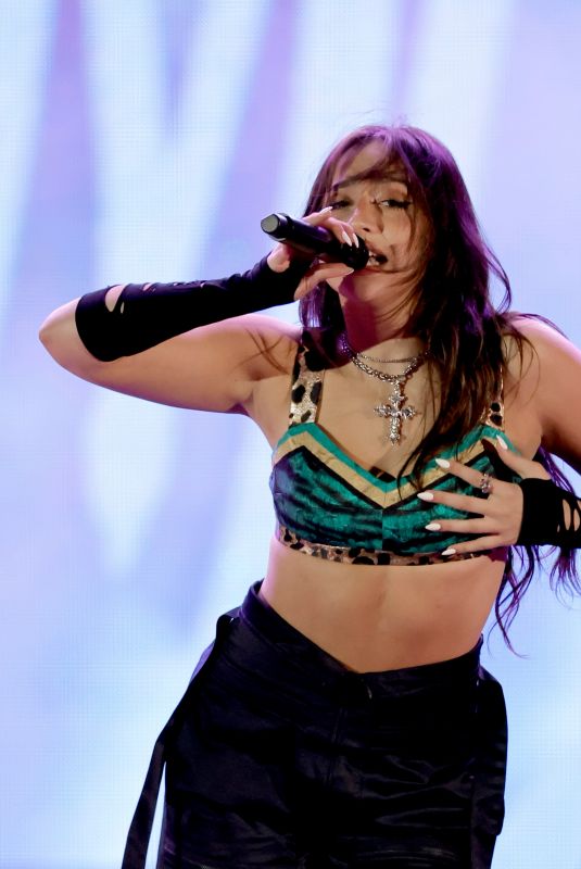 TATE MCRAE Performs at Iheartradio Wango Tango in Carson 06/04/2022