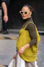 TESSA THOMPSON Arrives at Jimmy Kimmel Live in Los Angles 06/22/2022