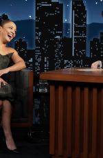 TESSA THOMPSON at Jimmy Kimmel Live 06/22/2022