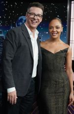 TESSA THOMPSON at Jimmy Kimmel Live 06/22/2022