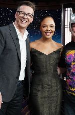 TESSA THOMPSON at Jimmy Kimmel Live 06/22/2022