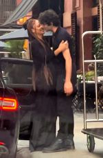 TESSA THOMPSON Leaves Her Hotel in New York 06/29/2022