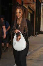 TESSA THOMPSON Leaves Mercer Hotel in New York 06/28/2022
