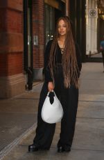 TESSA THOMPSON Leaves Mercer Hotel in New York 06/28/2022