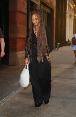 TESSA THOMPSON Leaves Mercer Hotel in New York 06/28/2022