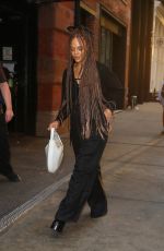 TESSA THOMPSON Leaves Mercer Hotel in New York 06/28/2022