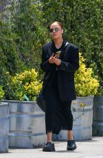 TESSA THOMPSON Out and About in New York 06/20/2022